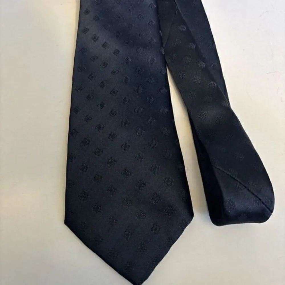 Vintage Wembly Polyester Diamond Print Neck Tie‎